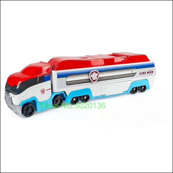 Ny Paw Patrol Plane Patrol Actionfigur Model Lookout Tower Rescue Bus Puppy Dog Jule Børn Legetøj Julegave Gray