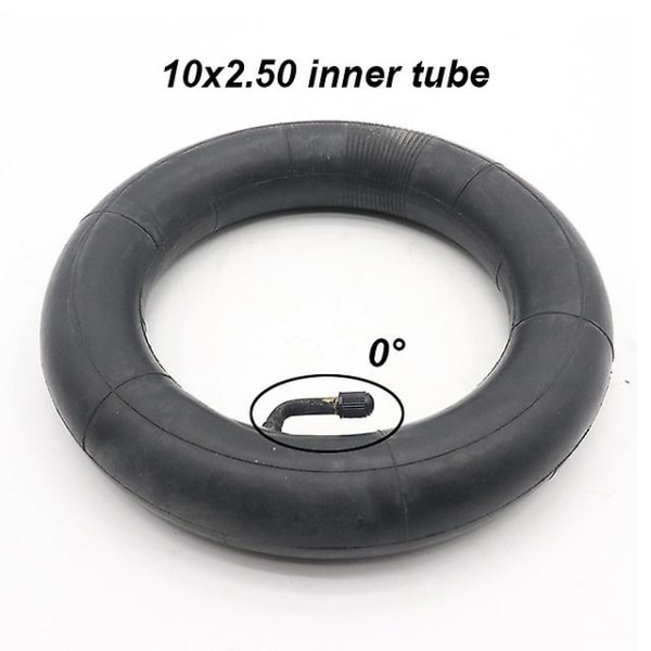 80/65-6 rengas 10 tuuman taittuvaan sähköpotkulautaan Zero 10x Dualtron M4 paksuuntunut leveämpi rengas 10x2.50 sisäkumi inner tube 0