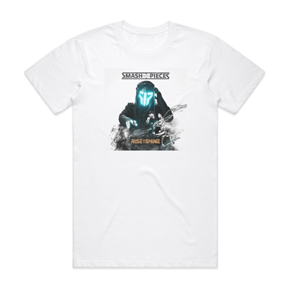 Smash Into Pieces Rise And Shine Album Cover T-Shirt Hvid XL