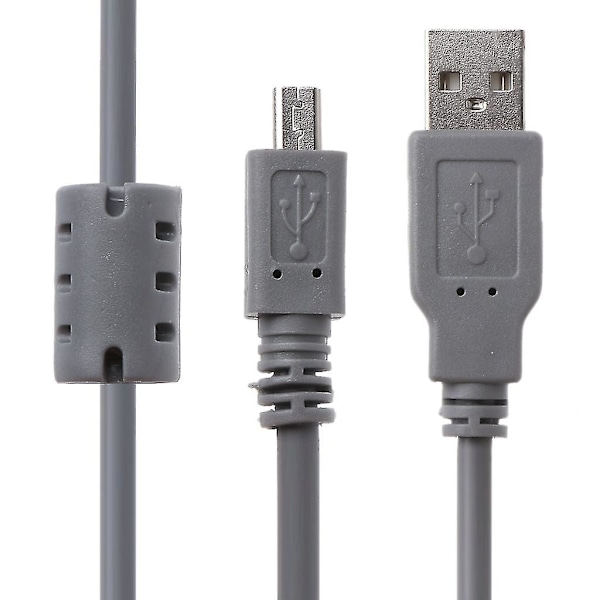 1 m USB-kaapeli Mini 8-pin -liittimellä USB-latauskaapeli Nikon-, Canon- ja Sony-digitaalikameroille