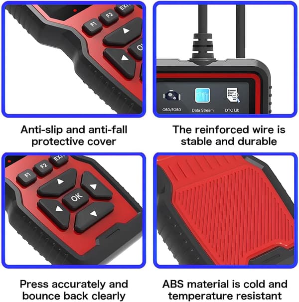 Auto OBD2 Scanner V519 Auto Code Reader Køretøjs Check Engine Light Analyzer Professionel OBDII Diagnostisk Scanningsværktøj til Check Engine Light