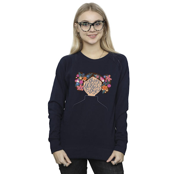 Star Wars Naisten/Naisten Leia Äitienpäivä Paita M Navy Navy Blue Navy Blue M