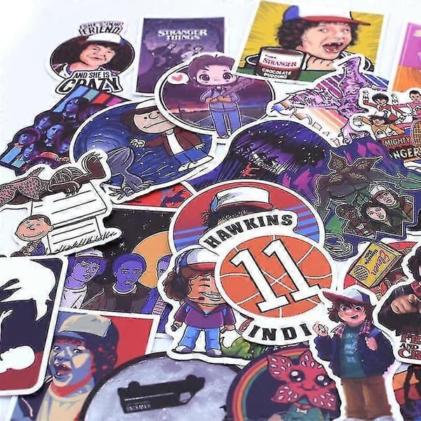 100 Stranger Things -tarraa, 100 kpl, Very Stranger Things -tarrapakkaus, 25-26s