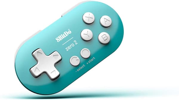 8Bitdo Zero 2 Gul Udgave (Ikke Maskinspecifik)