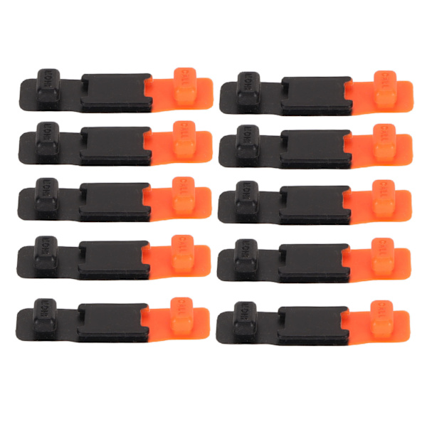 MH 10 kpl Walkie Talkie PTT -painikkeen vaihtorubber Talk PTT -painikkeen korjausosat BAOFENG UV 5R UV 5RA UV 5RE F8+ -laitteisiin