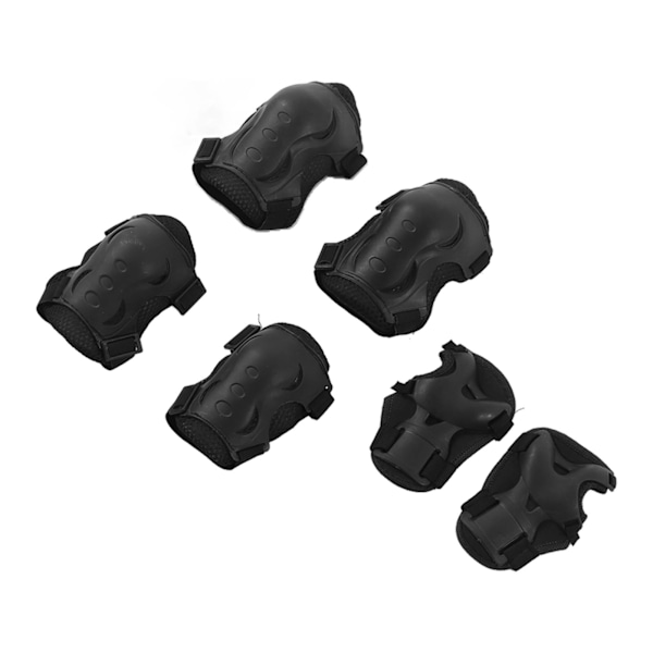 Skyddsutrustning för barn - Skateboard Skydd, Knäskydd, Armbågsskydd, Handledsskydd med Portabel Mesh-väska för Rullskridskoåkning och Sport[qb] 0.3