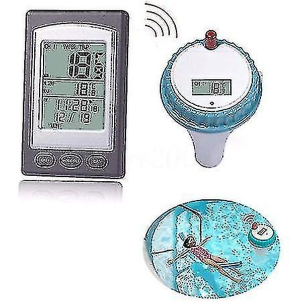 Trådløs Pooltermometer - Digitalt Flydende Pool- og Spa-Termometer