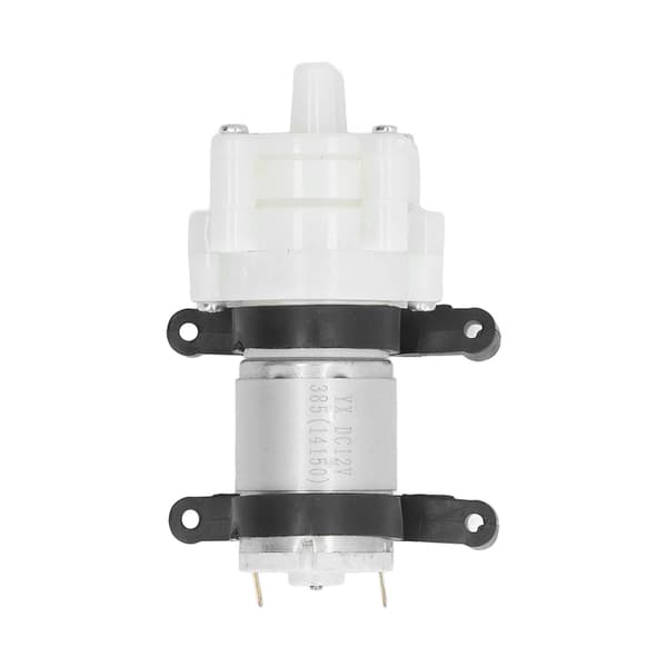 DC 12V vattenpump självsugande membranpump för hushåll 385 motor PVC-stativ 3 meter lyft BT 0.2