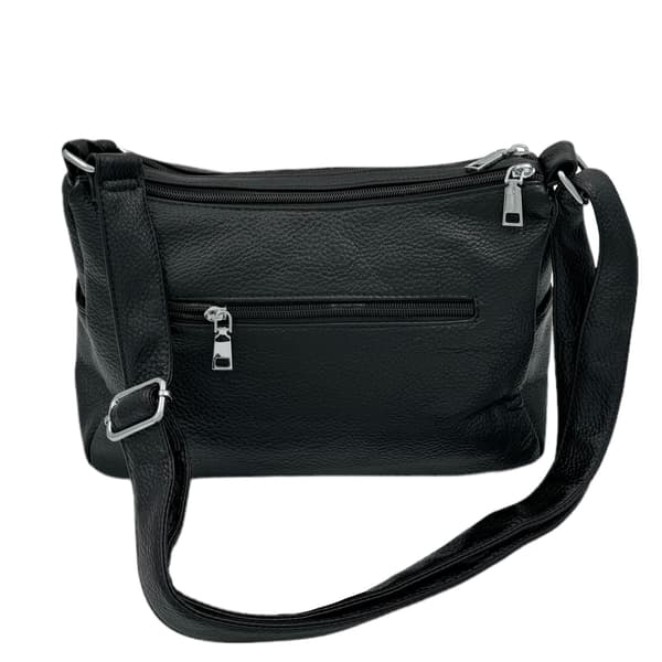 Skulderveske, mange rom [BT} Black