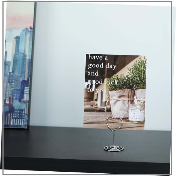 45 mm hjerteformede memoklips - 20-pak metal noteholdere til bryllupper{hw} Rose guld