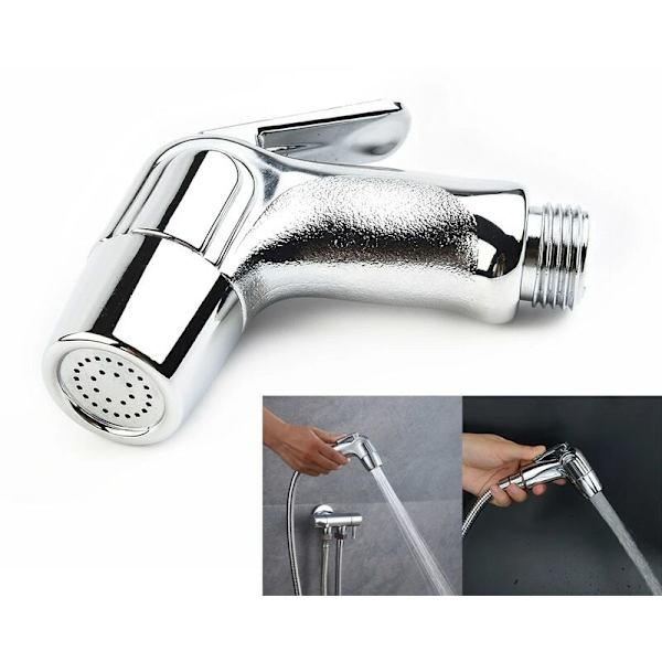 Bidet Spray i rostfritt stål Handduschpistol Badrum Toalett Bidet Duschspruta Vattenbesparande Badrumsrengöring Duschhuvud 1 st