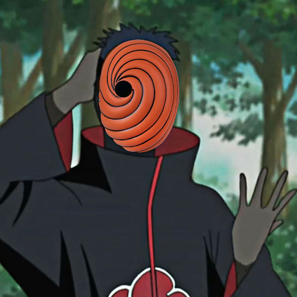 Naruto blast Xiaobo mask cosplay-asu keltainen s pp