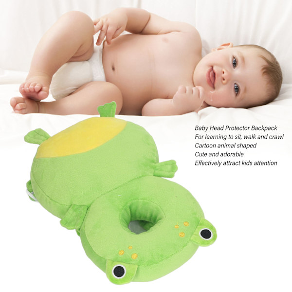 Babyhuvudskyddsryggsäck PP-bomullsfyllning Småbarns krypande gångsäkerhetskudde Typ D 30cm / 11,8in Type D