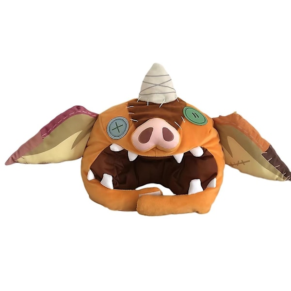 Lapset & Aikuiset BOTW Bokoblin Naamio TOTK Link Sika Pehmo Kokonaan Peittävä Huppu Naamio Hattu - WELLNGS
