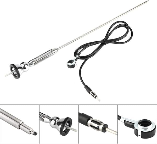 Universal bilantenne, 18,5\" Universal takradio