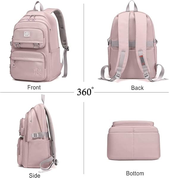Barnryggsäck skolväskor pojkar flickor skolryggsäck barn skolväska för studenter rosa pink