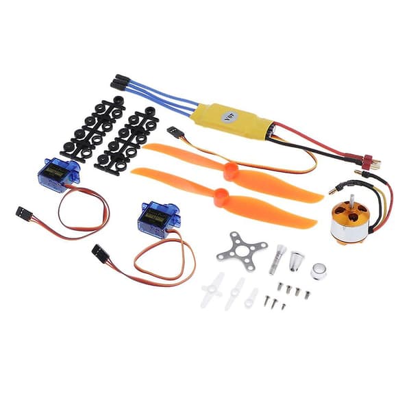 Rc-lentokoneen osat