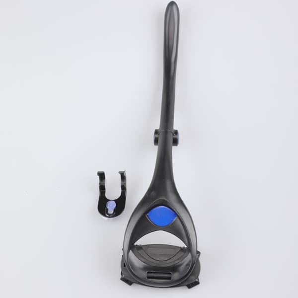 Ryg Epilator Smertefri Barbering, Manuel Ryg Lang Håndtag Foldbar Razor Razor
