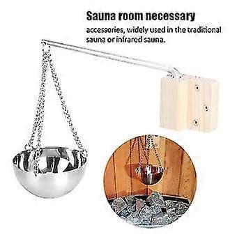 Sauna Aromaterapi Olieskål til Sauna og Spa - Æterisk Olie Diffuser (bt)