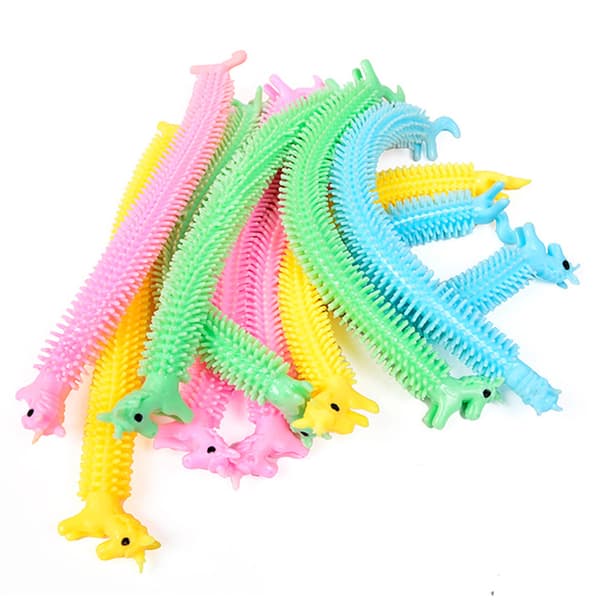 stk. Farverige Hånd Elastiske Reb Legetøj 19cm Anti Stress Elastiske Snor Legetøj{hw}