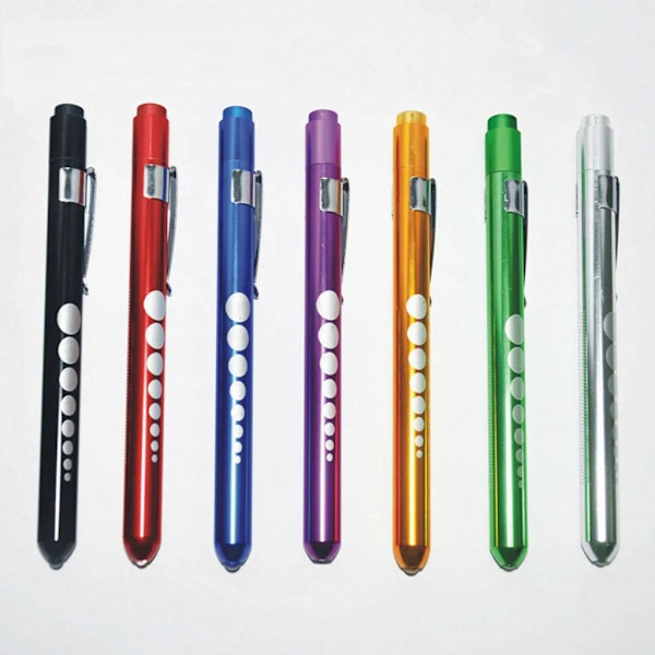 4 stk LED lommelygte pen lampe inspektionslampe arbejdslygte pennelygter