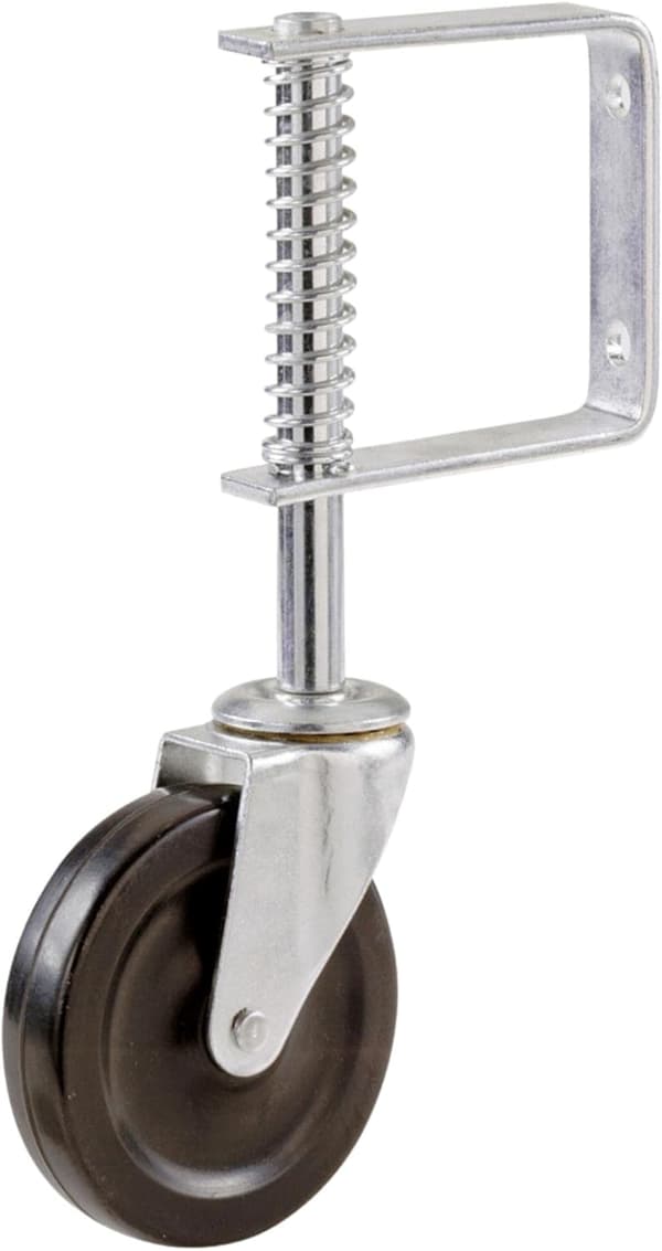 Select Hardware Fjäderbelastat Svängbart Grindhjul, 4\" Kraftig Modell W