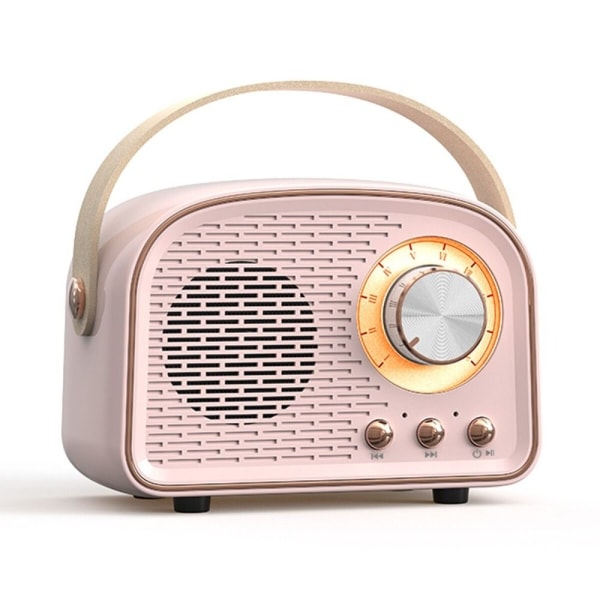 Mini Radio Bluetooth-høyttaler ROSA Pink