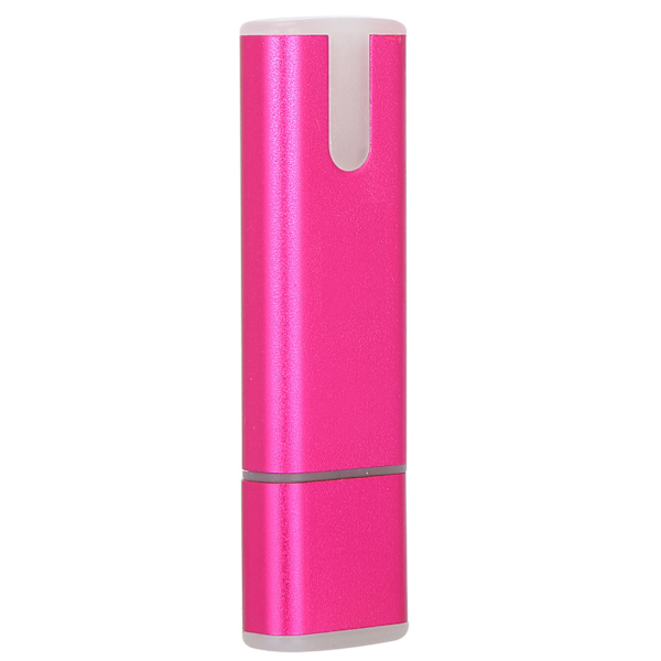 Flash Drive Portable Pink U Disk Storingstik med LED Lys Anti-Lost Snøre til Laptop (2GB)