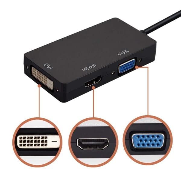 TG HDMI/VGA/DVI Displayport-adapter Sort