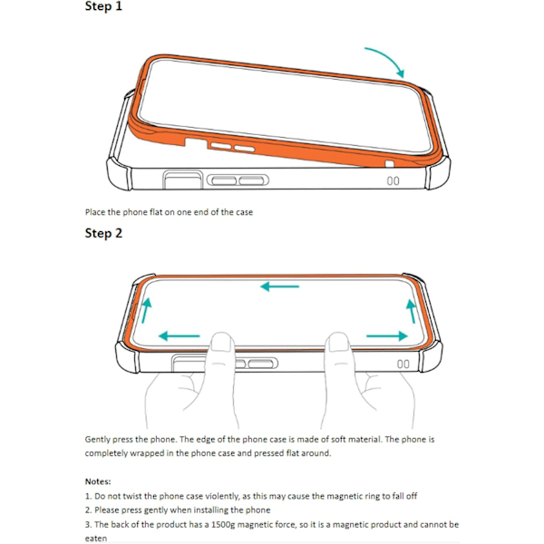 iPhone 16 Pro Max Cover, Kompatibel med MagSafe, Stødsikker Militær-Grade Beskyttelse, Magnetisk Telefon Cover til iPhone 16 Pro Max 6,9 tommer, Klar