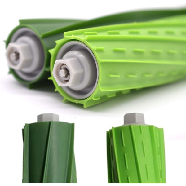 Erstatningssett rullebørster kompatible for robotstøvsuger Roomba i7 i7+ i7 Plus E5 E6 E7 reservedeler