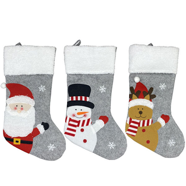 stk julestrømper julepynt gaveposer tilbehør gave{wh}
