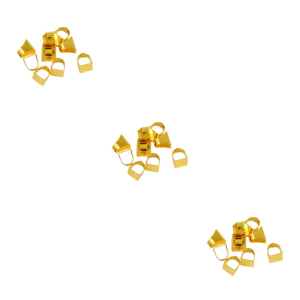 1/3 10 st justerbara mässingsringämnen baser smyckestillverkning 3PCS