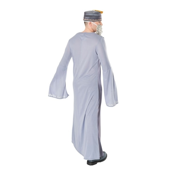 Harry Potter Unisex Aikuisen Dumbledore-asu XL Hopea XL-Xin