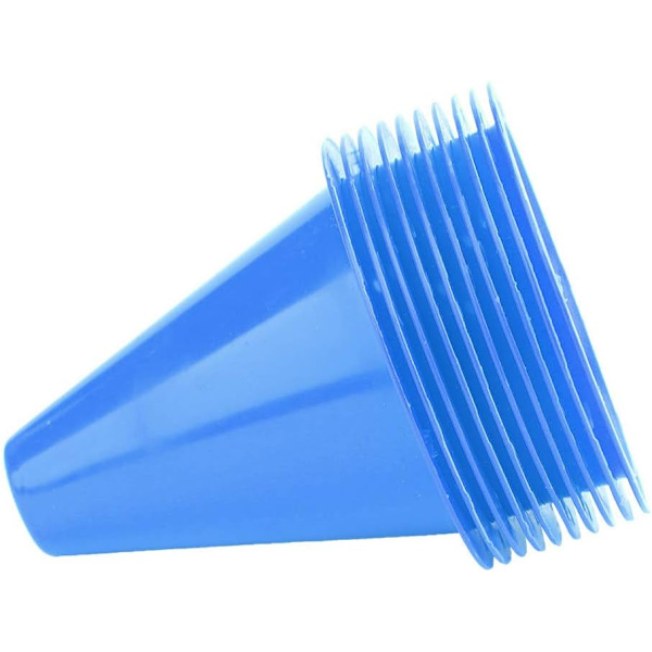 Jalkapalloharjoittelukartiot, 10 kpl harjoittelukartioita jalkapallolle BLUE