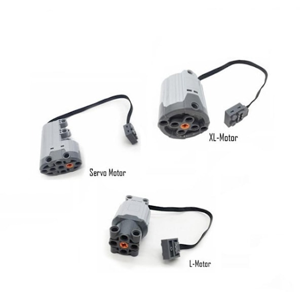 Technic Dele Motor Byggeklods Motor Servomotor 88004 til Power Functions Elektrisk Samlet Byggeklodslegetøj - Perfekt