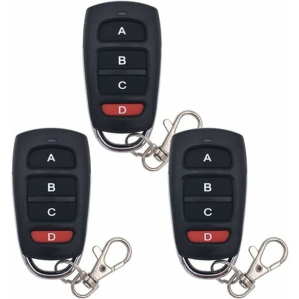 3 garageport fjärrkontroll kloning fjärrkontroll 433mhz