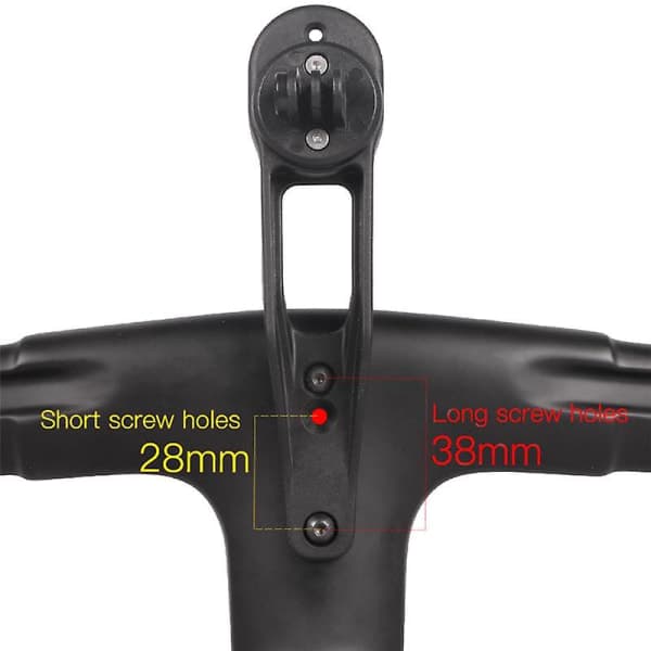 For H31 Cp10 Cp20 Integrert Sykkel Styre Computer Mount Holder Ut For My Cateye Go Pro Black