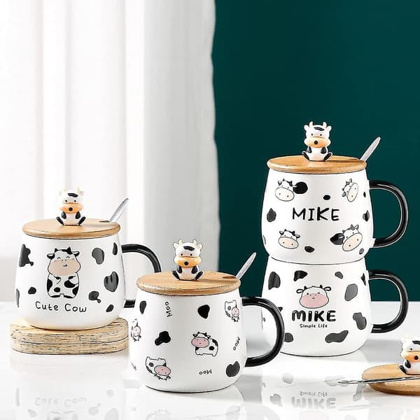 Kop Krus Kaffe Krus Ko Gave 400ml Keramisk Tekop