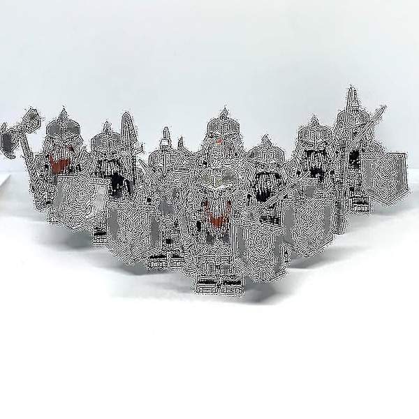 24 stk. Ringenes Herre Byggeklodser Minifigurer Legetøj