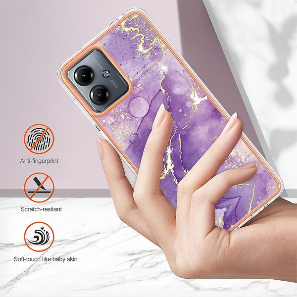 Imd Tpu-puhelinkotelo Motorola Moto G14:lle Purple 002