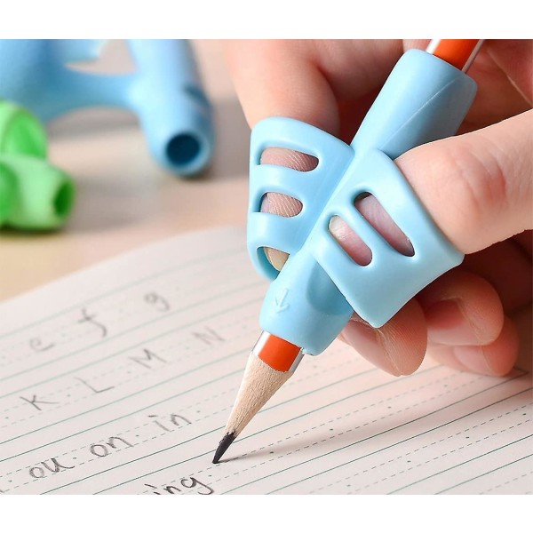 5-pakning blyantgrep for barn, korrigeringsverktøy