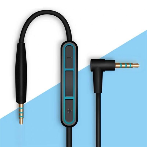 Kompatibel med Doctor Bose QC25 Headset-kabel QC35 SoundTrue-kabel Qc45 Ingen kabel Blå uten tetning Blue without Seal 1.4 m