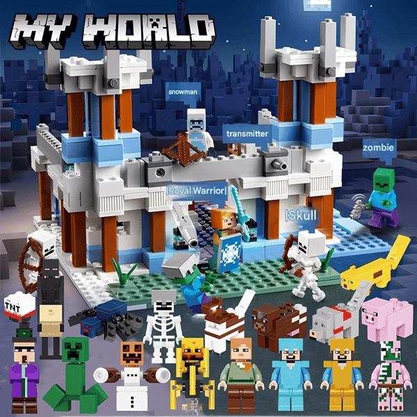 Minecraft Byggesett: Islo(BT) Ice Castle Deluxe