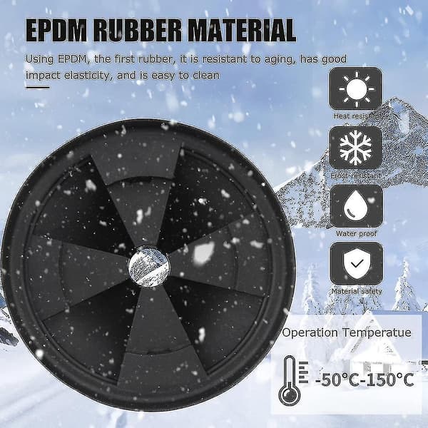 Insinkerator Evolution-kompatibla stänkskydd för avfallshantering (4-pack)[C]