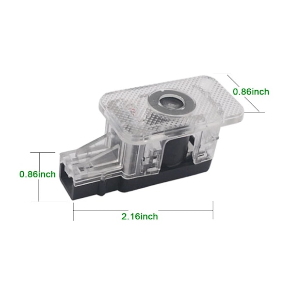 Tilpasset til Volvo Welcome Lights S90 S80L S60L XC60 Retrofit Laser Projection Door Light (2stk)