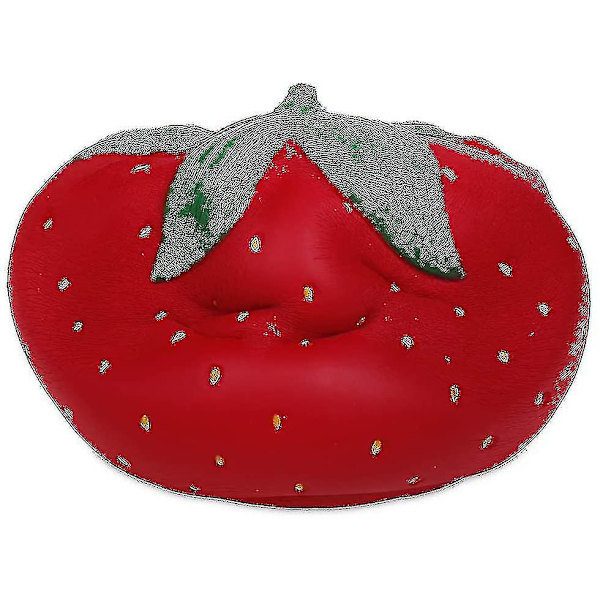 Kæmpe jordbær super stort antistress squishies klem klem legetøj langsomt stigende squishies jumbo legetøj langsomt stigende legetøj