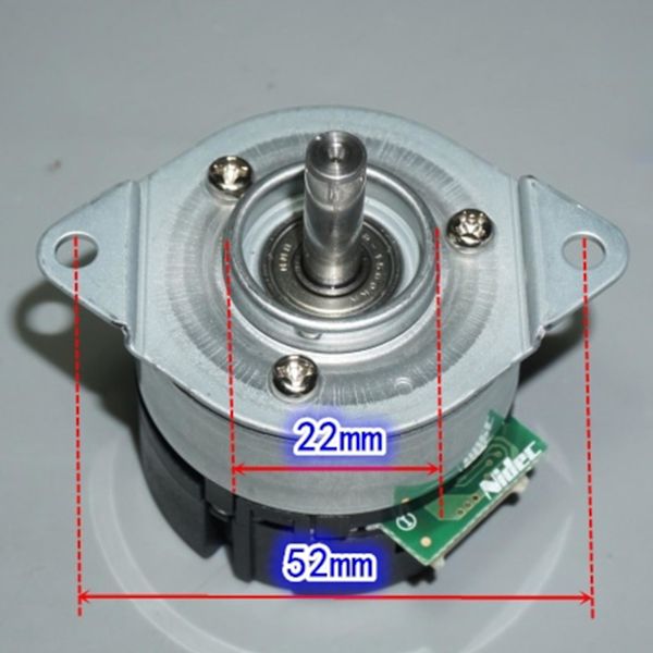 Dc 9v/12v/24v 24h Pwm Børsteløs Servomotor Cw/ccw Innebygd Drivkoder