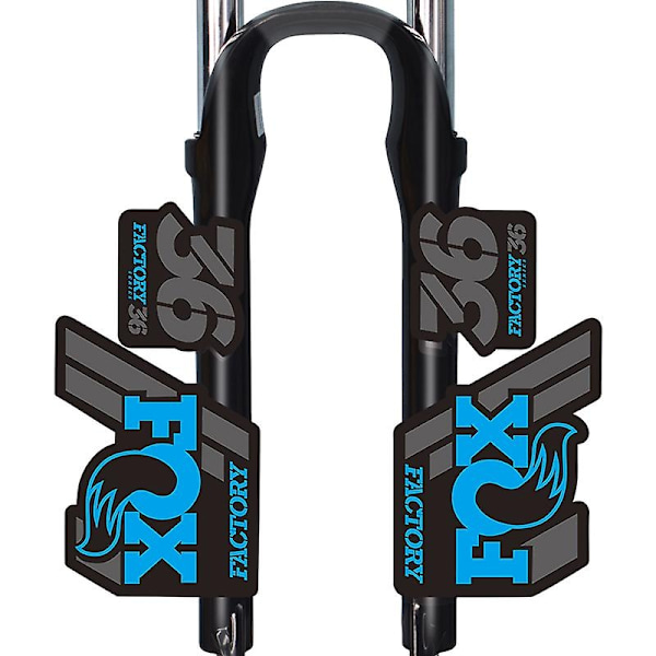 Otwoo 2018-2020 Float 36 Mountainbike Gaffelklistermærker MTB Speed Down Mountain 36 Seneste Gaffel Dekaler - Perfekt blue-gray