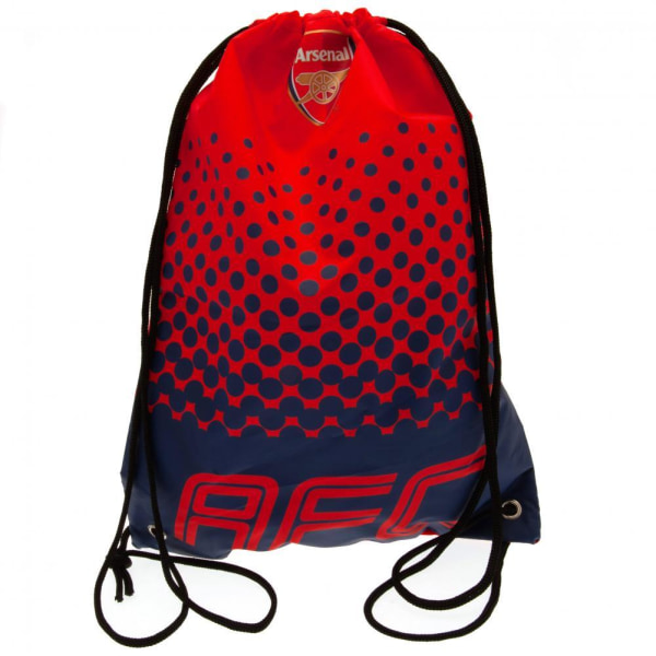 Arsenal FC -punainen/tummansininen kangaskassi, jossa nyöri Red/Navy One Size